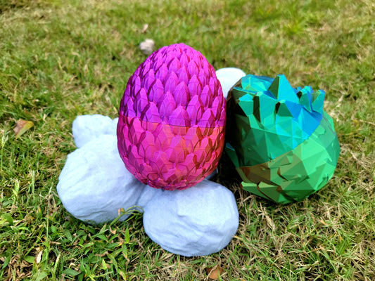 Mystery egg with baby dragon